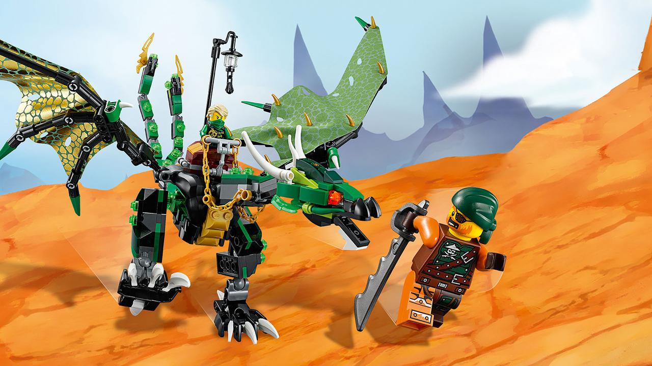 Конструктор LEGO Ninjago Зелений енерджі дракон Ллойда 70593, фото №7