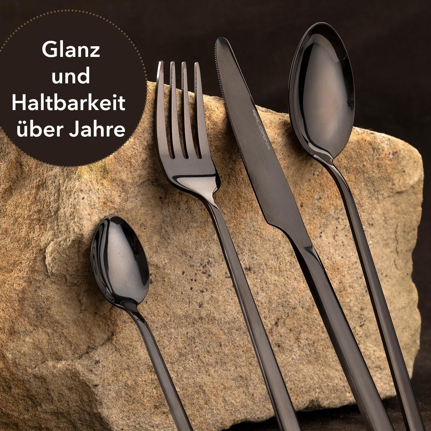 Набір столових приборів Florina RITZ з нержавіючої сталі, 24 предмети на 6 персон, фото №4 Набір столових приборів Florina RITZ з нержавіючої сталі, 24 предмети на 6 персон, фото №4