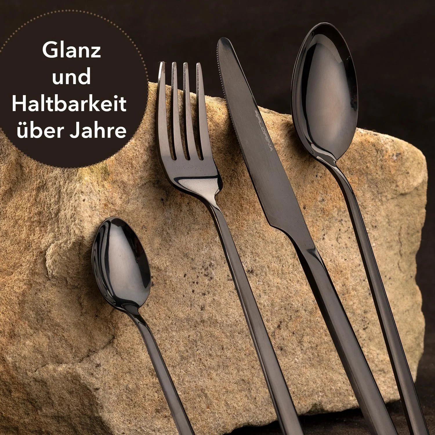 Набор столовых приборов Florina RITZ из нержавеющей стали, 24 предмета на 6 персон, фото №4