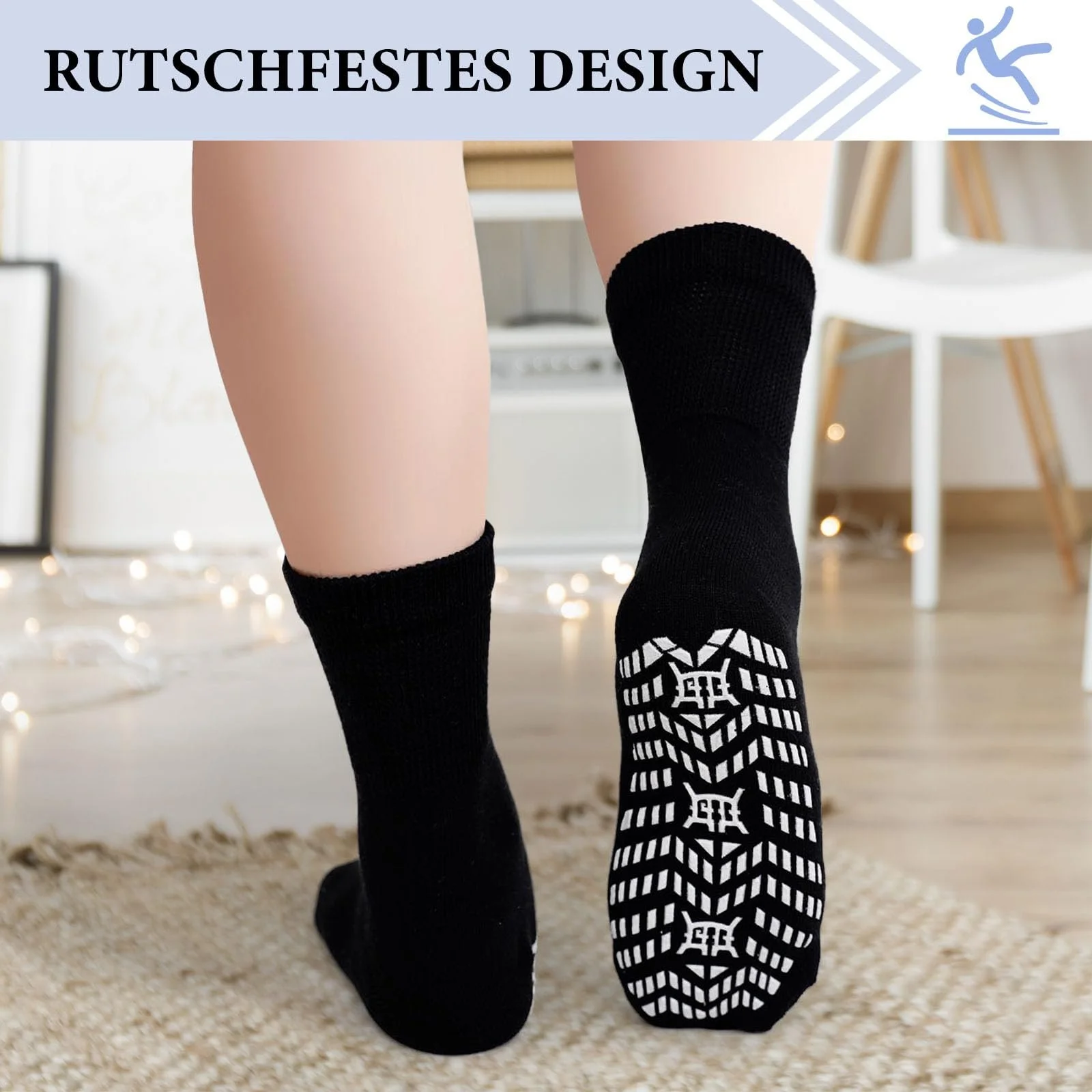 Носки ZAKASA Stopper Женские Нескользящие Носки, фото №3