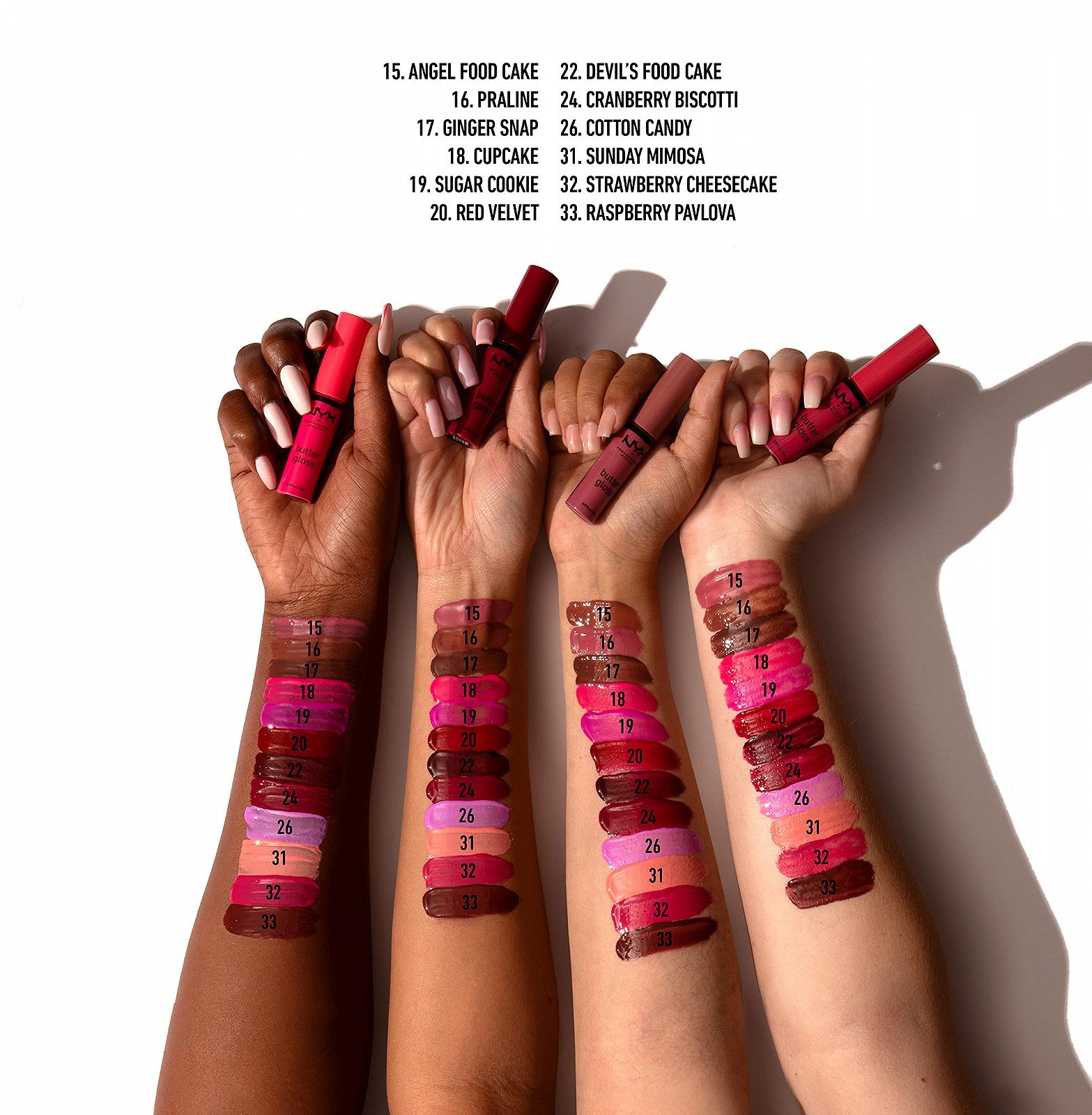 Блеск для губ NYX Butter Red Velvet (BLG20), фото №5 Блеск для губ NYX Butter Red Velvet (BLG20), фото №5