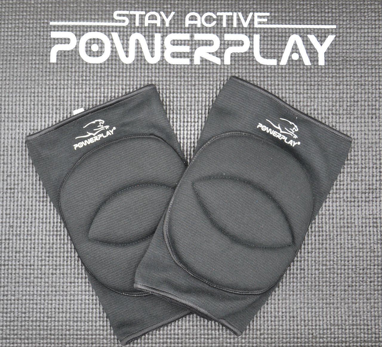 Наколінники PowerPlay PP-8000 Elastic Knee Support пара чорні S, фото №5