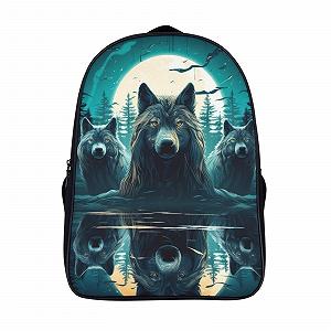 Рюкзак шкільний Wolf DPEOANEBN Style-1, 40 x 28 x 16 см - Фото 1