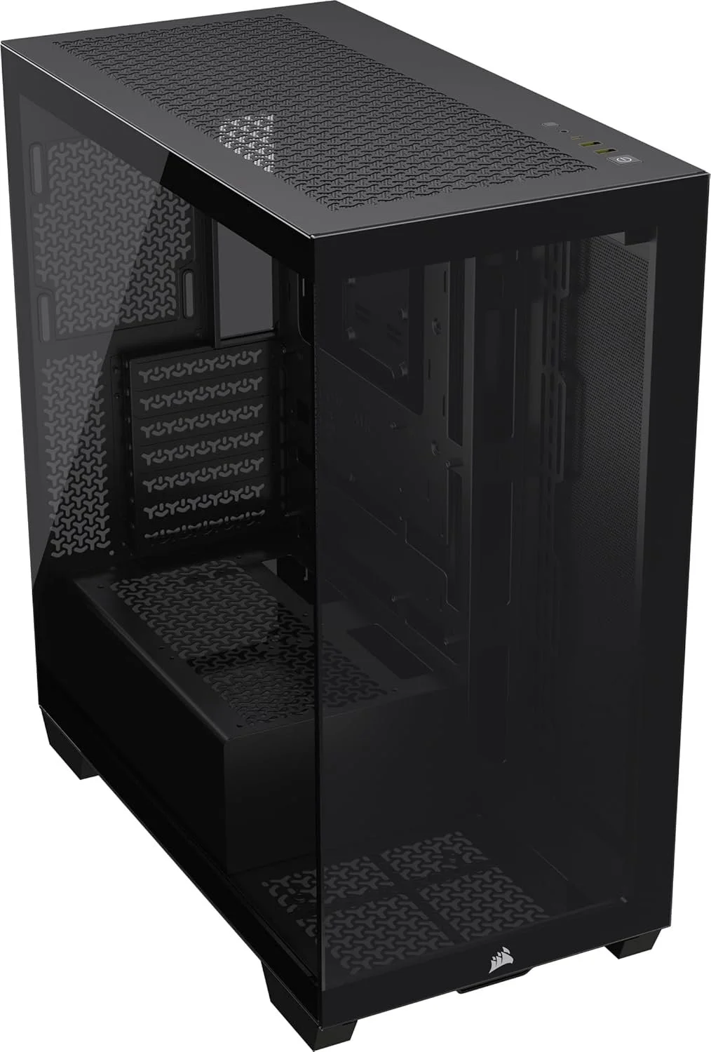 Корпус для ПК CORSAIR 3500X ATX панорамне загартоване скло Чорний, фото №1 Корпус для ПК CORSAIR 3500X ATX панорамне загартоване скло Чорний, фото №1