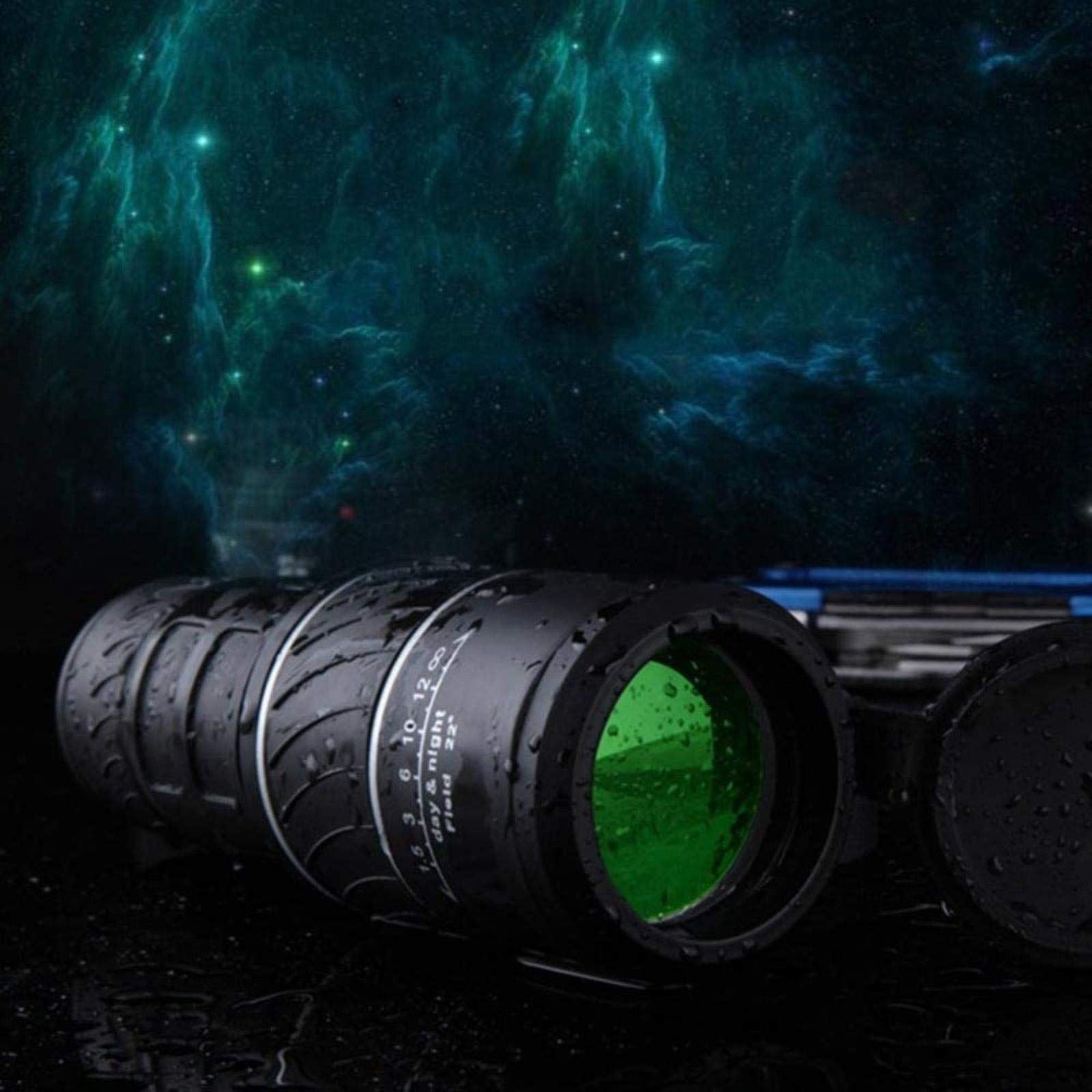 Монокуляр ZGJYSP Panda 40x60 HD Optical Lowlight Night Vision Чорний, фото №5