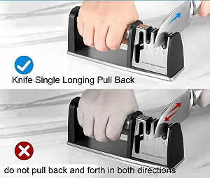 Точилка для ножів ручна Home Use Багатофункціональна для овочів та ножиць synthetic.ua - Фото 1