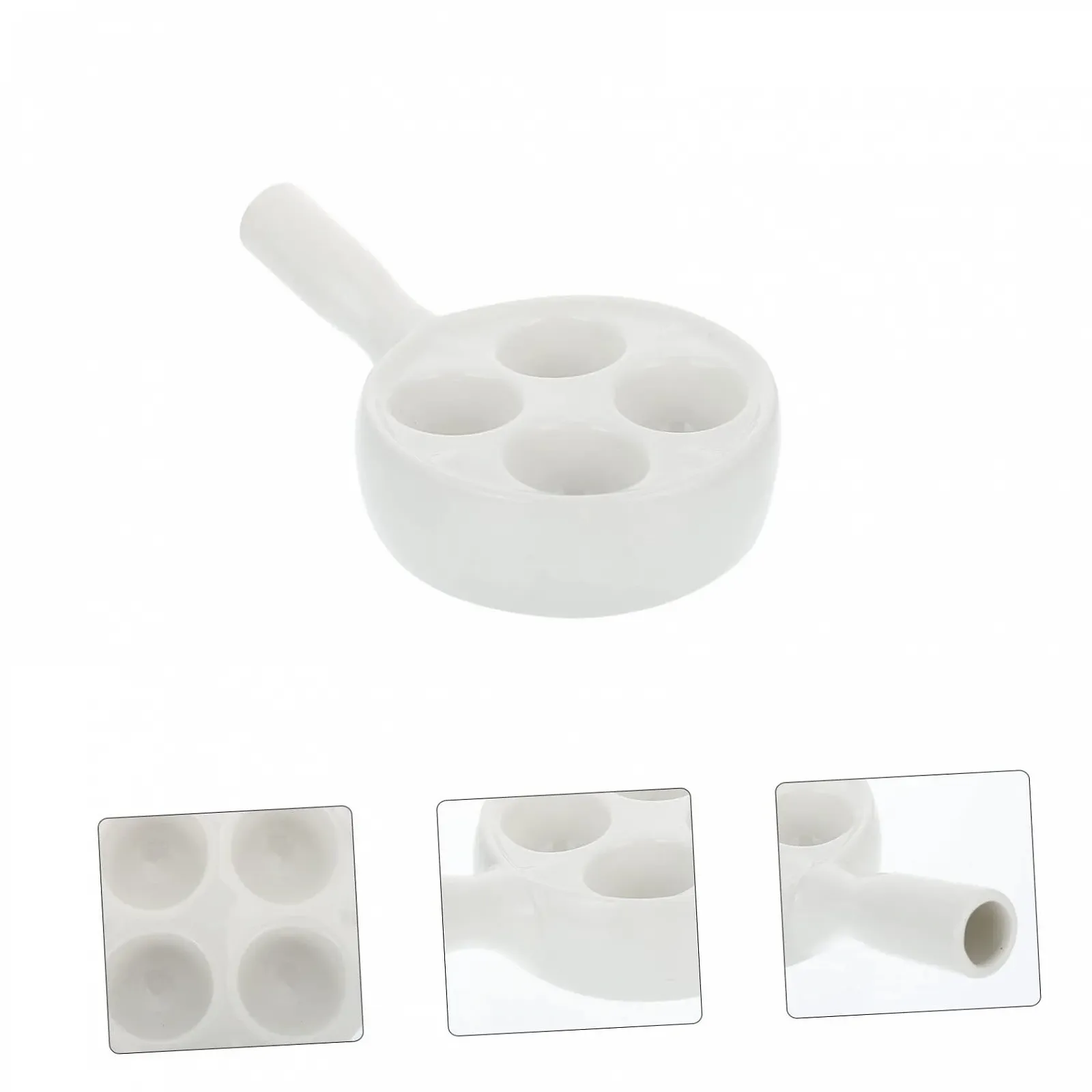 Форма для запекания улиток VALICLUD керамическая с ручками белая, фото №6