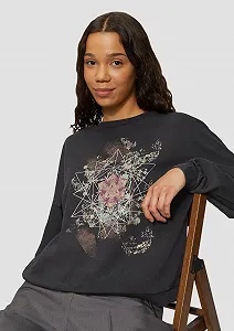 Свитшот QS Washed Dropped Shoulder synthetic.ua - Фото 1