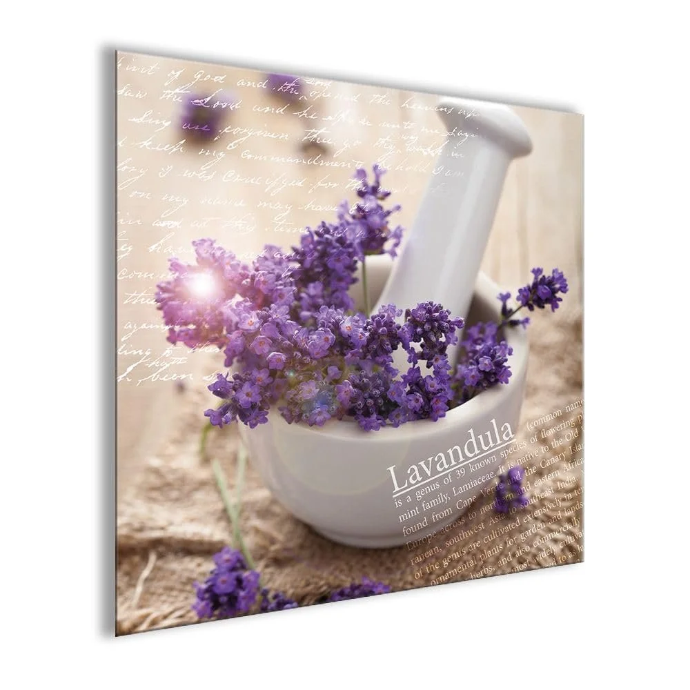 Скляна картина artissimo AG2063A Lavandula I Лаванда 30 x 30 см, фото №3 Скляна картина artissimo AG2063A Lavandula I Лаванда 30 x 30 см, фото №3