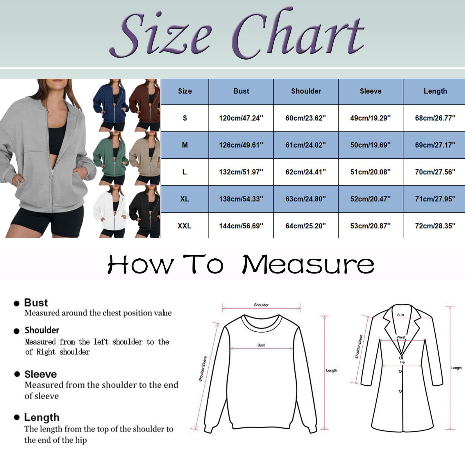 Женский Свитшот на Молнии Свободный Крой, фото №3