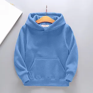 Толстовка для малышей Kind 2026, однотонная, с длинными рукавами, в стиле пэчворк, с утолщением, теплая, свитер, пуловер, блузка, топы, одежда synthetic.ua - Фото 1