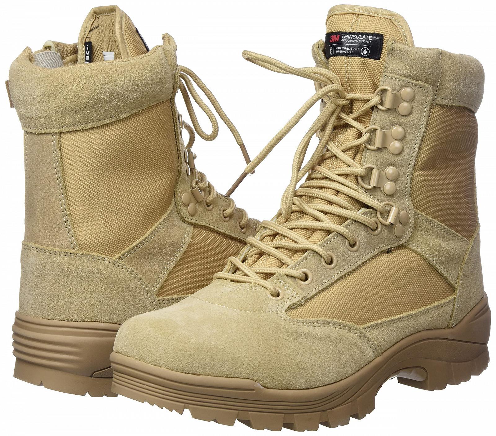 Мужские ботинки Normani Tactical Combat из натуральной коровьей кожи и нейлона 1200D, фото №7