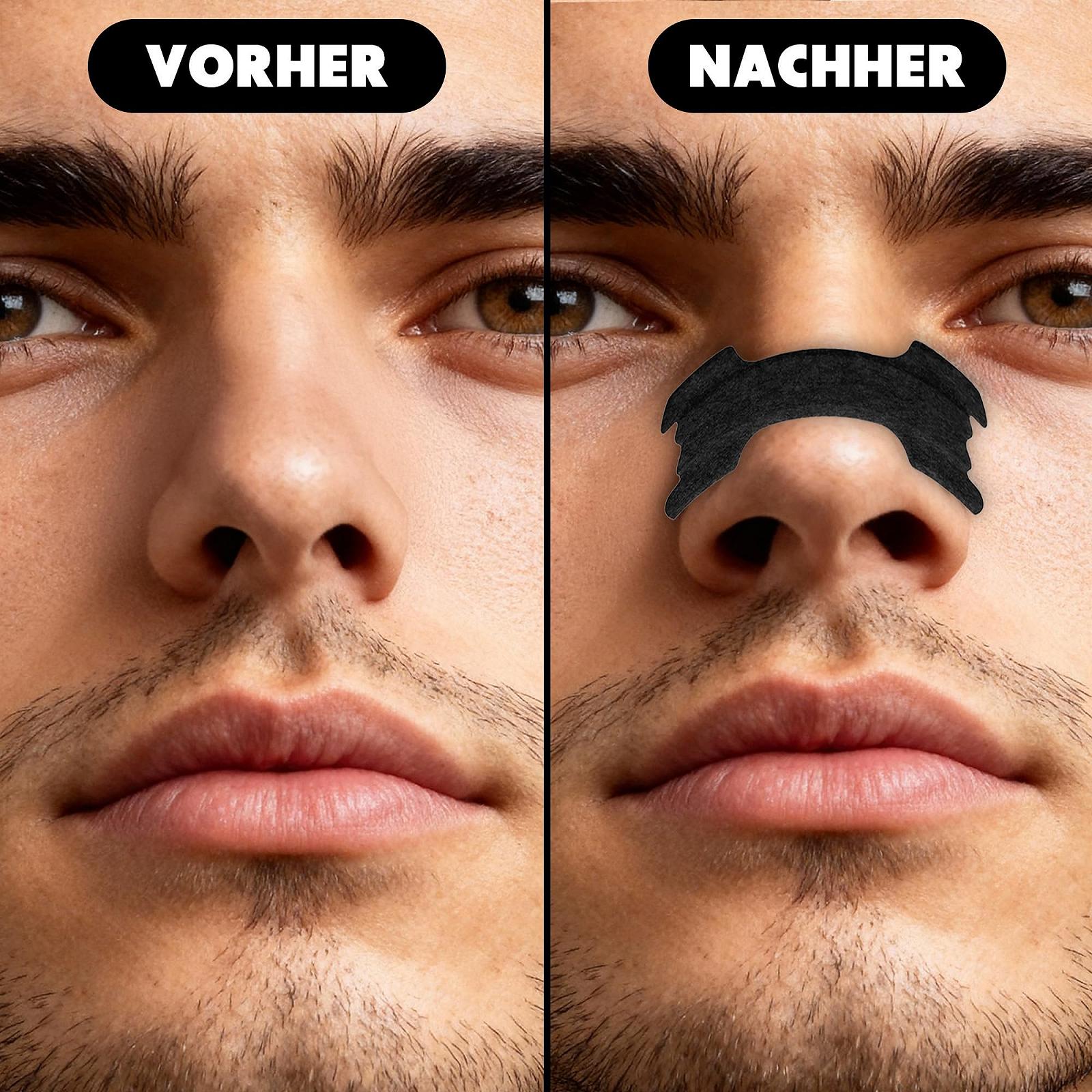 Пластыри на нос Haslom Performance Black, 30 шт., против храпа, максимальная адгезия для спорта и сна., фото №6