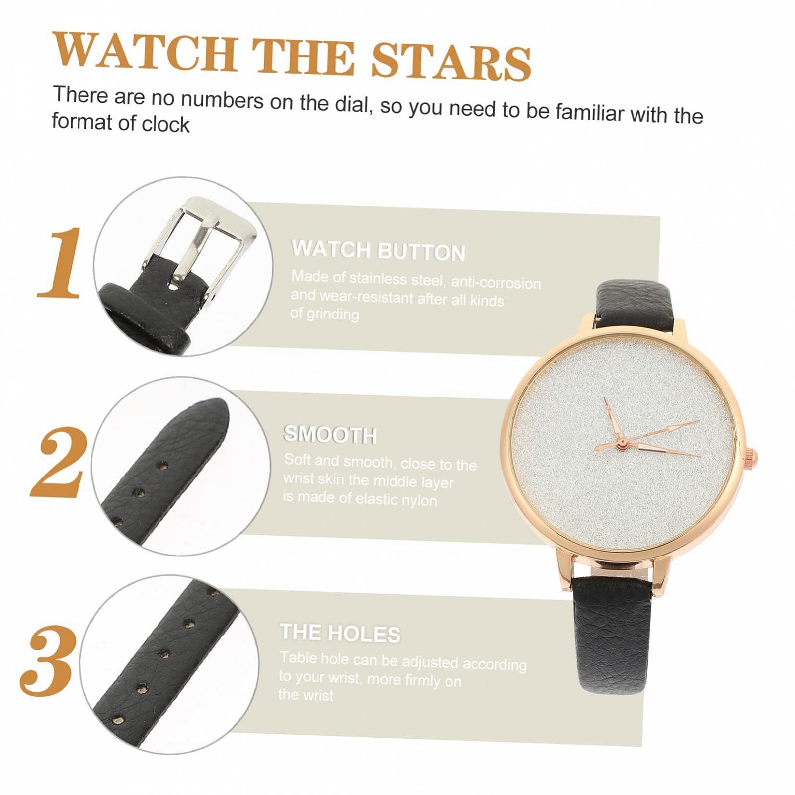 Женские часы LIFKOME Вечерние часы с корпусом из нержавеющей стали, женские часы с полиуретановым ремешком, женские наручные часы, стильные часы с обычным стеклянным зеркалом, разноцветные, фото №4 Женские часы LIFKOME Вечерние часы с корпусом из нержавеющей стали, женские часы с полиуретановым ремешком, женские наручные часы, стильные часы с обычным стеклянным зеркалом, разноцветные, фото №4