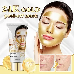 Маска для обличчя Soleneva 24K Gold Peel Off, Зміцнююча маска проти зморшок synthetic.ua - Фото 1