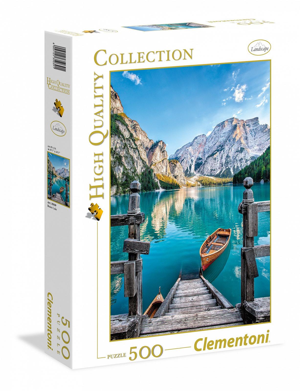 Пазл Clementoni High Quality Collection Braies Lake 500 деталей Різнокольоровий, фото №1