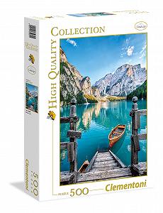 Пазл Clementoni High Quality Collection Braies Lake 500 деталей Різнокольоровий - Фото 1