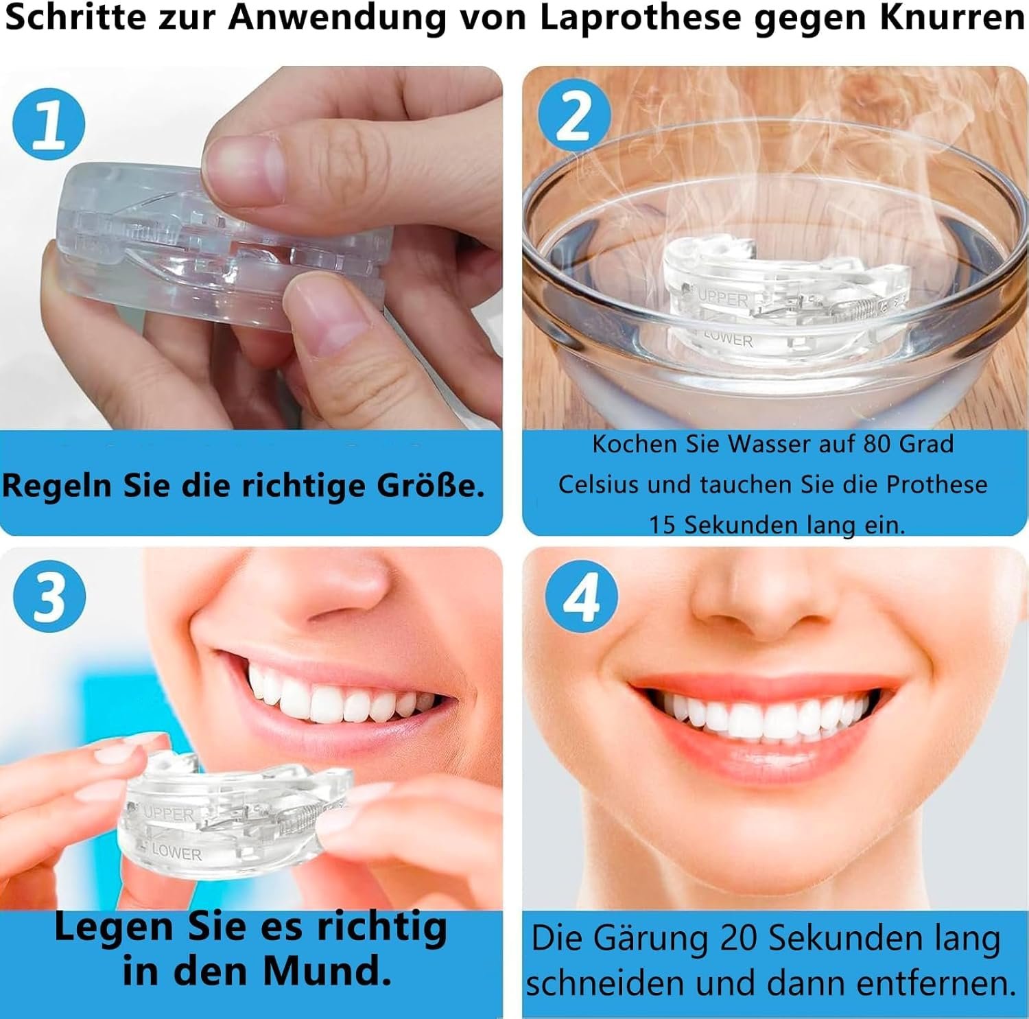 Засіб від хропіння Комфортна шина проти хропіння для чоловіків, фото №6