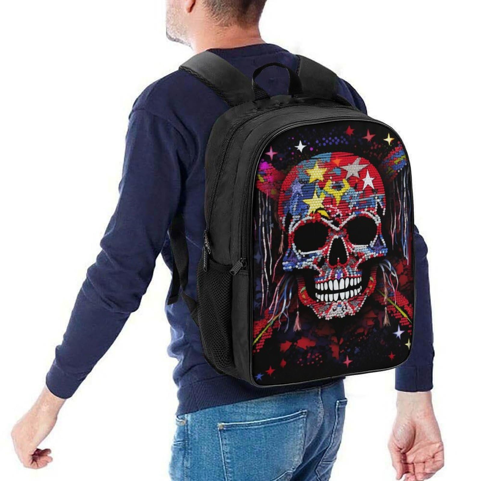 Ранець FPAKAKIIE Skeleton 3D, комплект для дітей, великі сумки для затоки, шкільні ранці для дітей, подарунки до школи, 40x28x16 см, фото №5