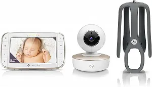 Купить Детская видеоняня с монитором 5'' Motorola Nursery VM 855 HD Wi-Fi Белый - Фото 1 Детская видеоняня с монитором 5'' Motorola Nursery VM 855 HD Wi-Fi Белый - Фото 1