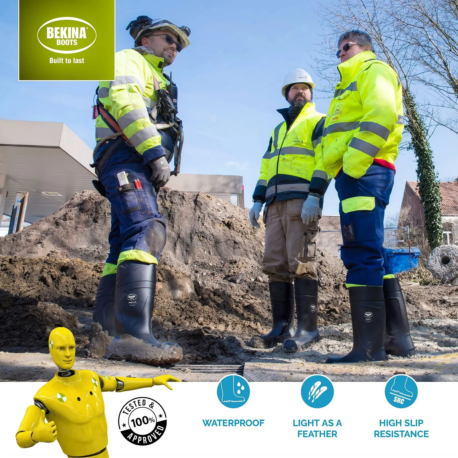 Сапоги Bekina Steplite X Full Safety S5, фото №2