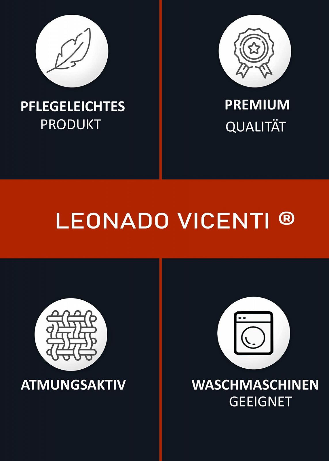 Постільна білизна Leonado Vicenti 135 x 200 см, комплект з 4 предметів, сіро-чорна, в клітинку, фото №6
