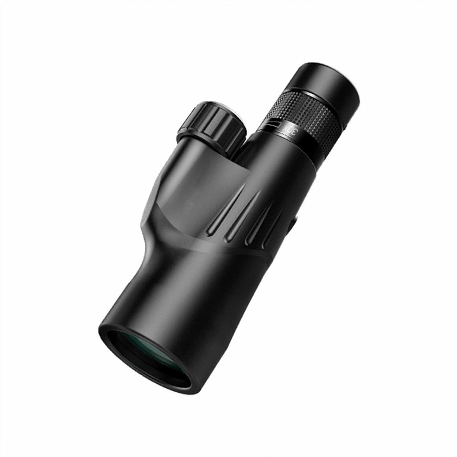 Монокуляр Portable 10-30x50 HD монокуляром з треногою та серветкою для очищення лінзи, Супер Зум, Одноручний низьке світлове бачення, фото №1
