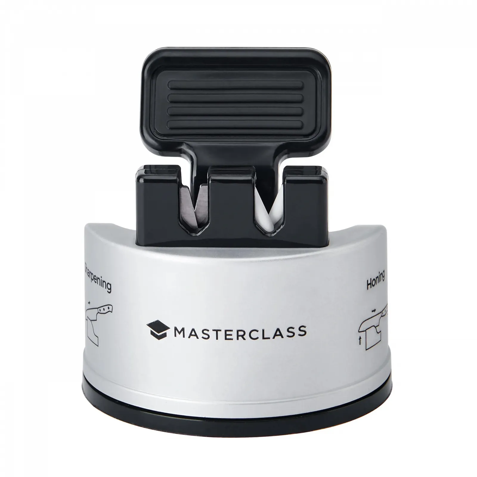 Точило для ножів MasterClass Smart Sharp Dual 2 леза Silver, фото №1 Точило для ножів MasterClass Smart Sharp Dual 2 леза Silver, фото №1