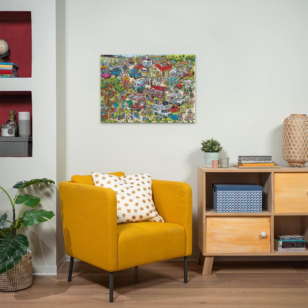 Пазл Ravensburger Кемпинг 12000721 1000 деталей от 14 лет, фото №3