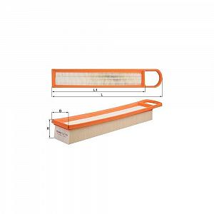 Воздушный фильтр KNECHT LX 1969 для BMW CITROËN PEUGEOT MINI - Фото 1