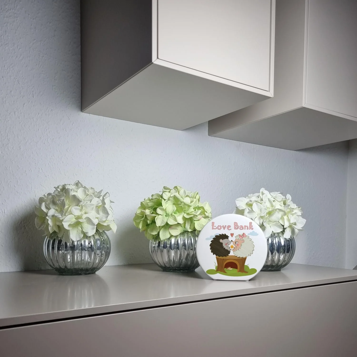 Скарбничка керамічна Пара їжачків Love Bank, фото №4