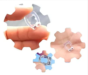 Набір 8 магнітних затискачів для носа, багаторазовий силіконовий - Фото 1