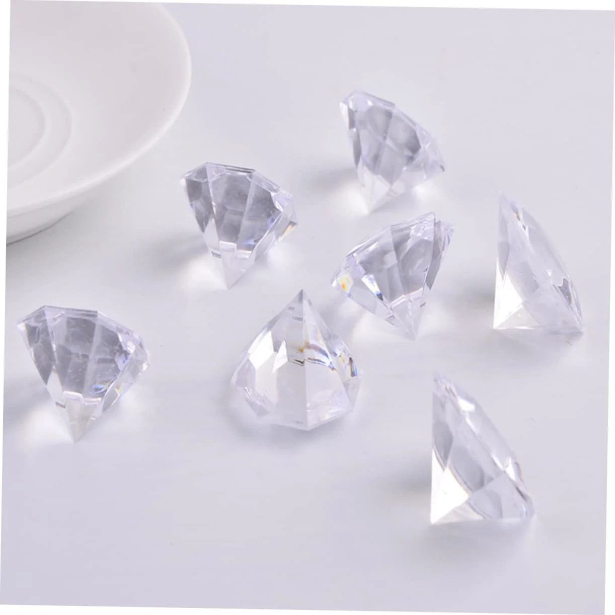 Акрилові Діаманти Ciieeo 10 мм Декоративні 1000 шт, фото №6