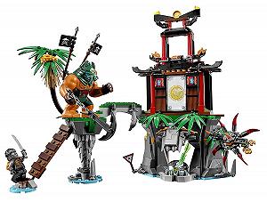 Конструктор LEGO Ninjago Тигровый остров Tiger Widow Island 70604 synthetic.ua - Фото 1