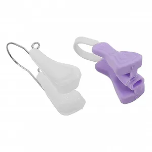 Кліпси для носа 2 шт. для полегшення носового дихання з силікагелю - Фото 1