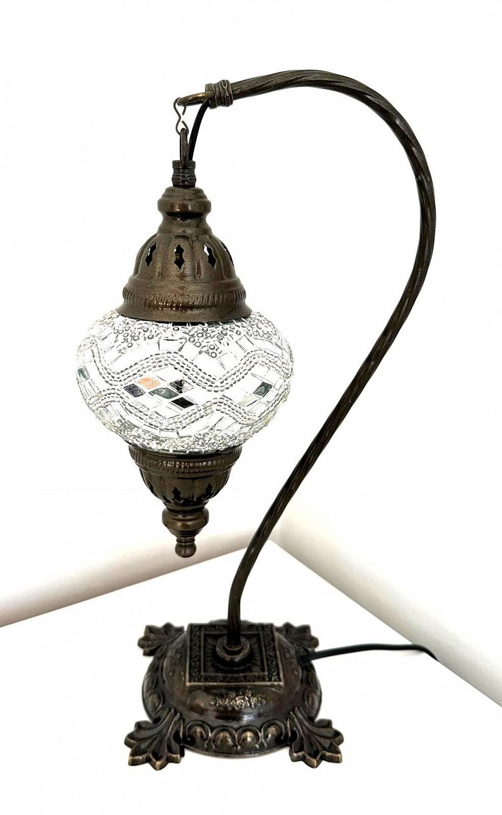 Настільна лампа Samarkand Lights Mosaic Floor Lamp M Oriental Silver, фото №3