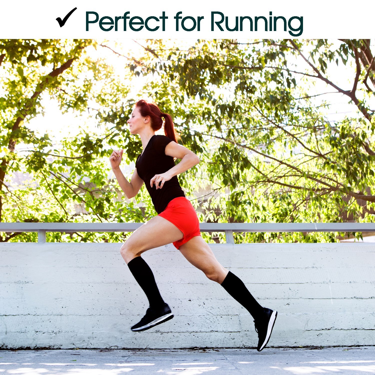 Женские компрессионные гольфы из хлопка для варикозного расширения вен и путешествий, фото №6