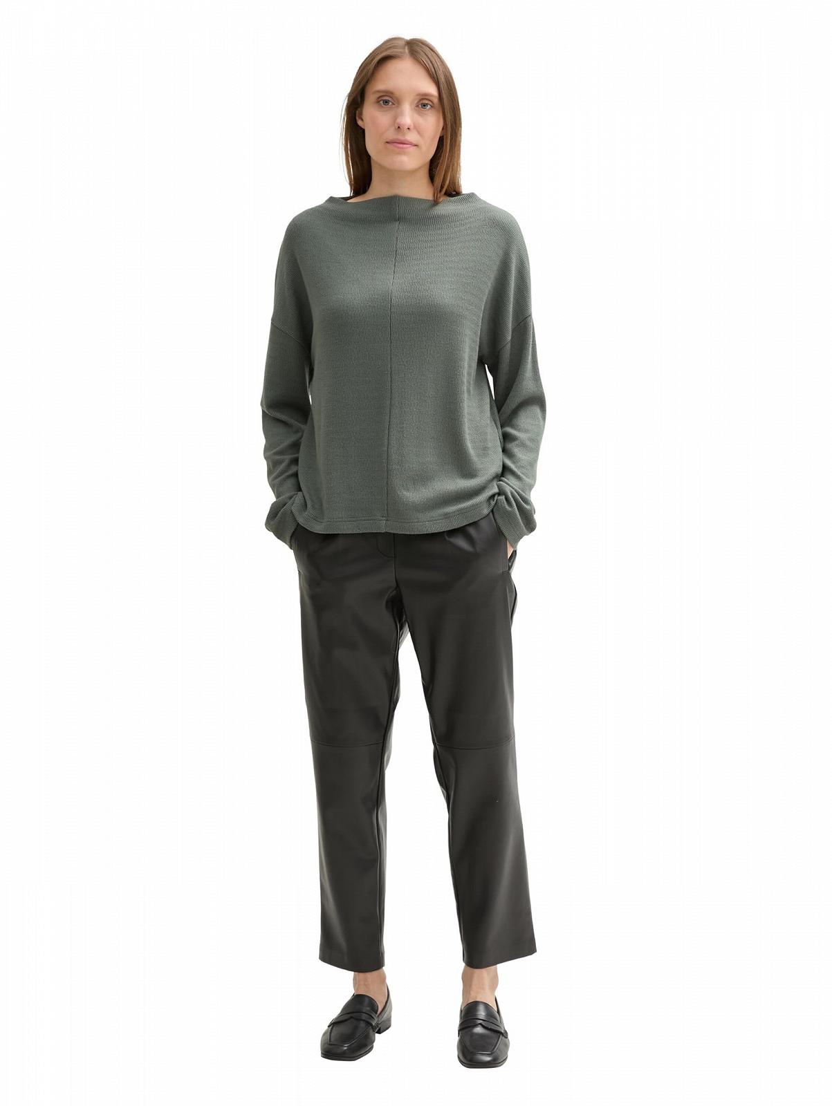 Женская Толстовка TOM TAILOR Со Стойкой Воротником, фото №4