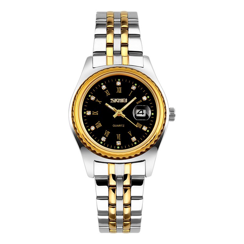 Годинник Skmei 9098BK-S Black Lady, фото №1