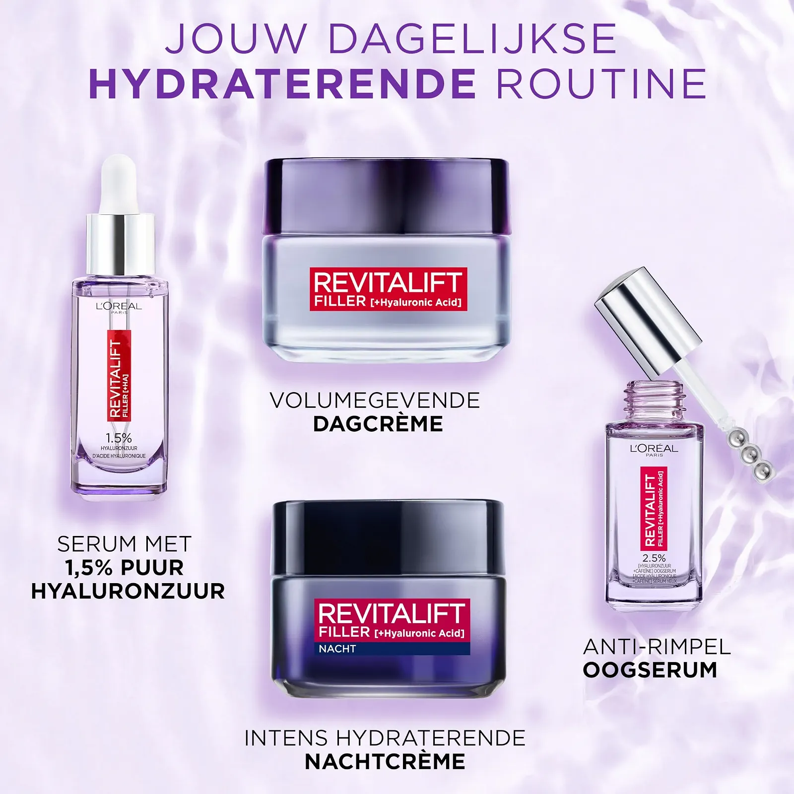 Денний крем L'Oreal Dermo Expertise Revitalift Filler 50 мл, фото №6 Денний крем L'Oreal Dermo Expertise Revitalift Filler 50 мл, фото №6