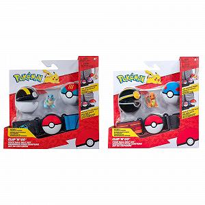 Набір Clip 'N' Go Belt Set Pokémon - Charmander & Squirtle - Фото 1