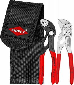 Набор мини-плоскогубцев KNIPEX в сумке для инструментов 1 x 87 01 125, 1 x 86 03 125 160 мм, 00 20 72 V04 - Фото 1