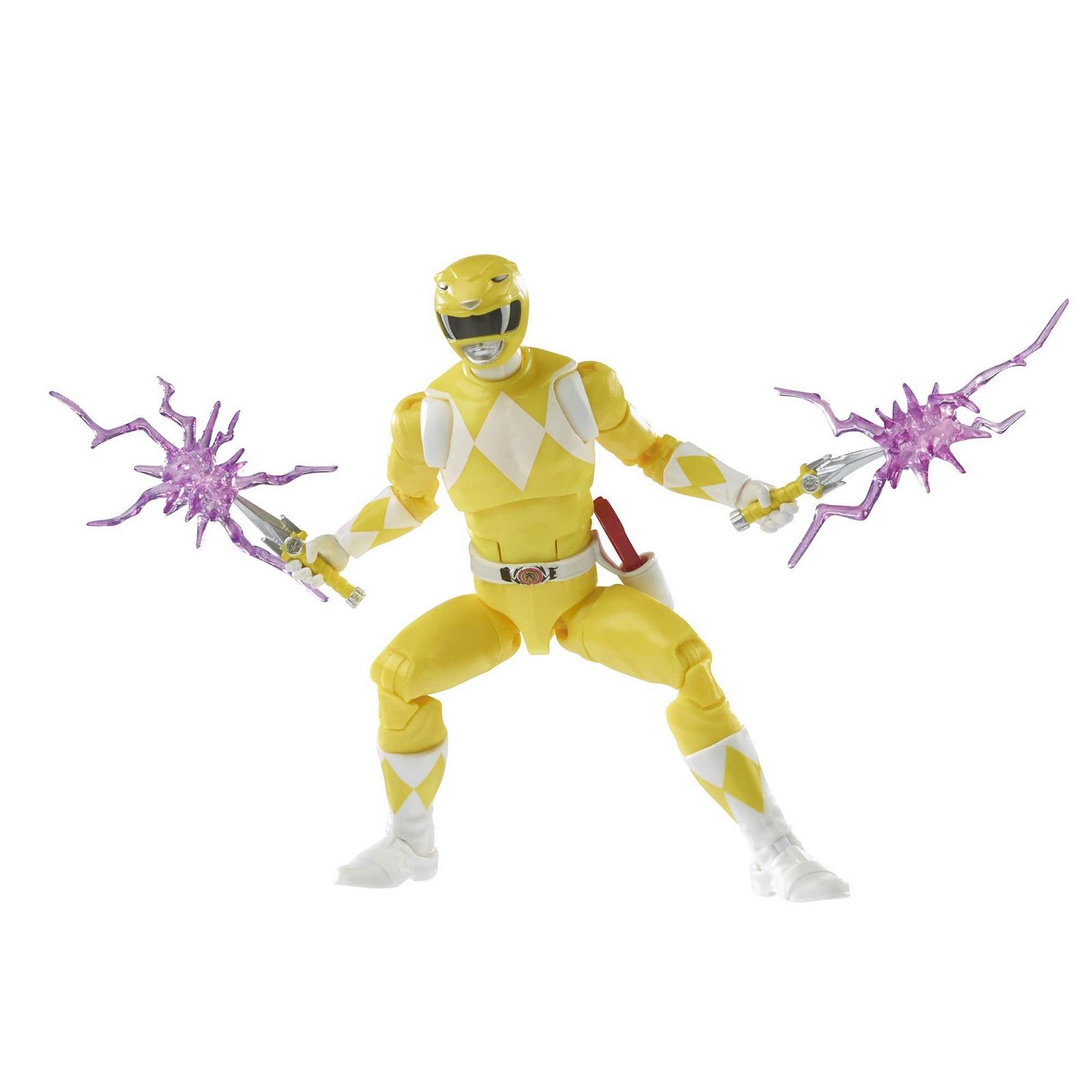 Екшн-фігурки Power Rangers Lightning Collection Mighty Morphin Жовтий Рейнджер & Червоний Рейнджер "Заміна" Джейсон & Тріні Boom Comics 2-Pack 15,2 см, фото №8