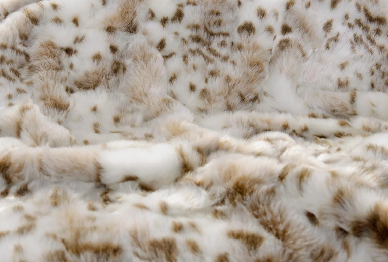 Меховое Одеяло Snow Leopard Искусственный мех 5 Размеров Плед Покрывало или Меховая Подушка 260 x 300 см, фото №7