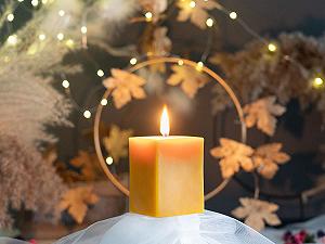 Свеча tea4chill Beeswax Парафиновая 100% Пчелиный Воск Медовая Столбиковая Свеча Квадратная 6 х 9 см Ручная работа цена на synthetic.ua - Фото 1 Свеча tea4chill Beeswax Парафиновая 100% Пчелиный Воск Медовая Столбиковая Свеча Квадратная 6 х 9 см Ручная работа synthetic.ua - Фото 1