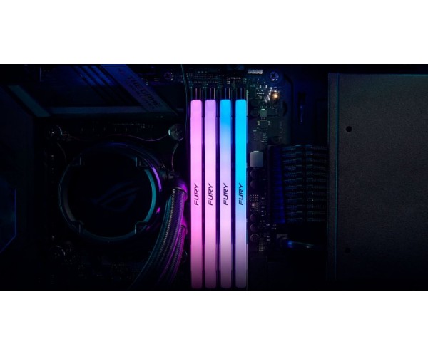 Kingston Пам'ять ПК DDR5 32GB KIT Renegade RGB KF564C32RSAK2-32, фото №9