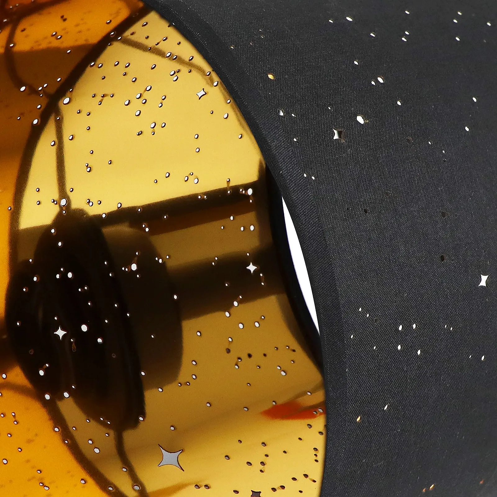 Настільна лампа ZMH Country House E27 Чорний Золотий, фото №5