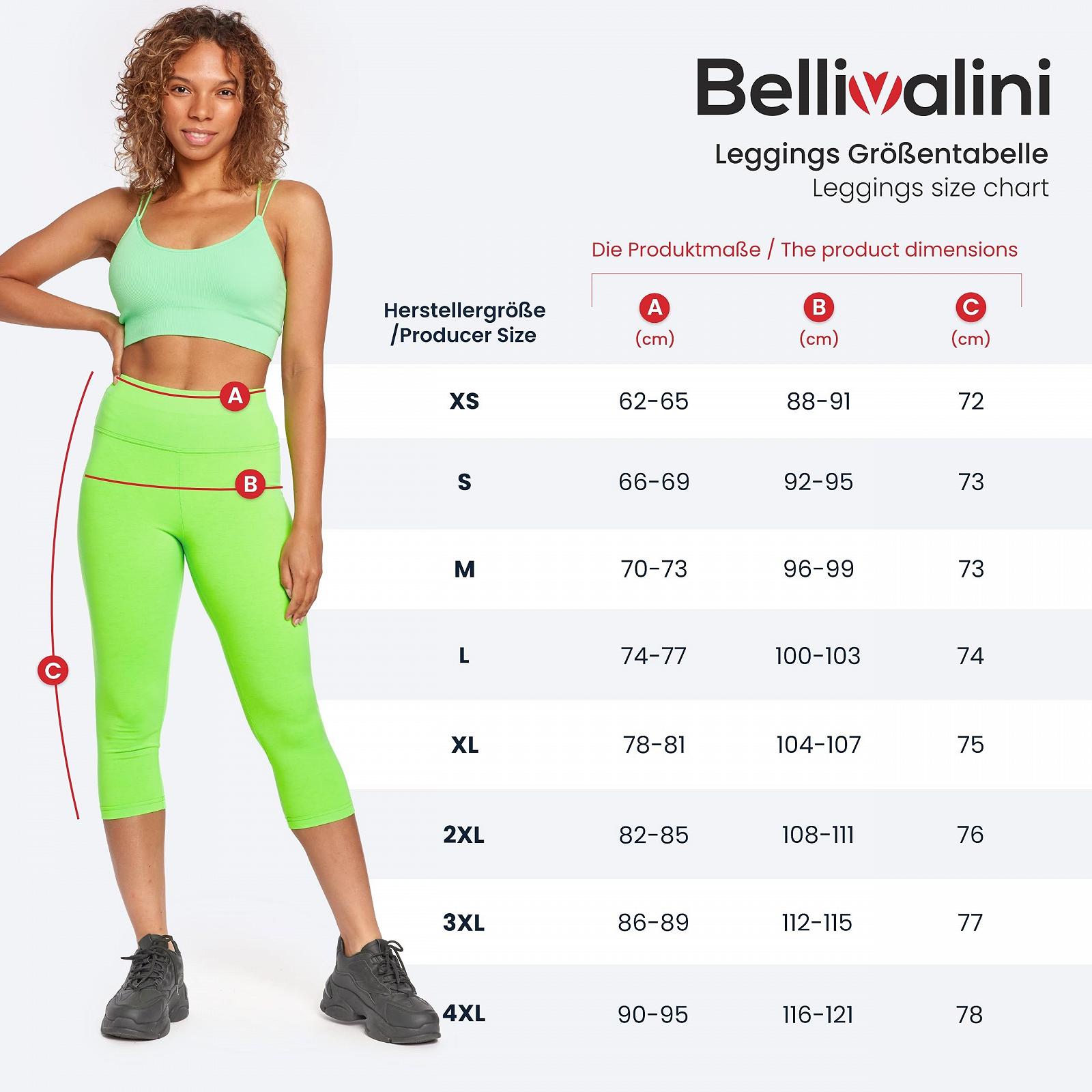 Шорты Bellivalini Neon Женские с высокой талией 3/4, фото №6