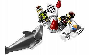 Конструктор Лего Раритет LEGO Racers Риф зубчатых челюстей (8897) synthetic.ua - Фото 1