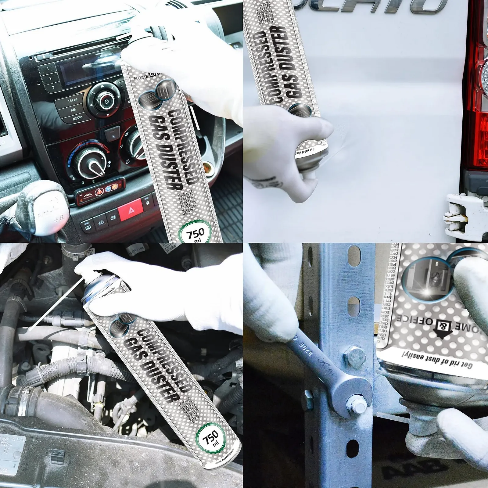 Стиснене повітря AABCOOLING Home & Office Gas Duster K2 2 x 750 мл, фото №5 Стиснене повітря AABCOOLING Home & Office Gas Duster K2 2 x 750 мл, фото №5